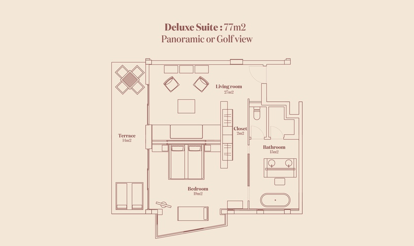 Deluxe panoramic view suite with rooftop and jacuzzi Salobre Hotel Resort & Serenity Maspalomas Deluxe panoramic view suite with rooftop and jacuzzi Salobre Hotel Resort & Serenity Maspalomas